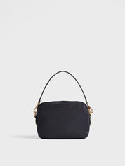 Borbonese B-Club Small shoulder bag in Op-print fabric