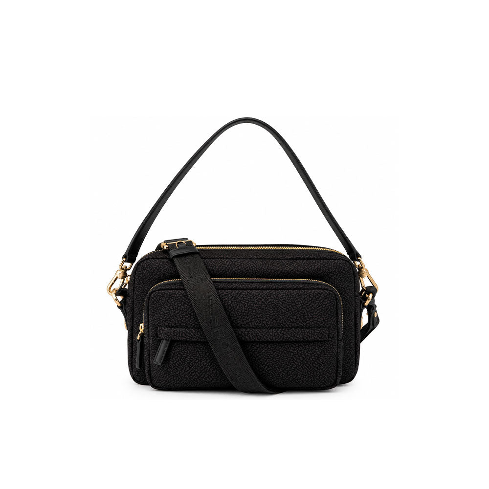 Borsa B-Club Camera Case Medium in tessuto riciclato Op Borbonese