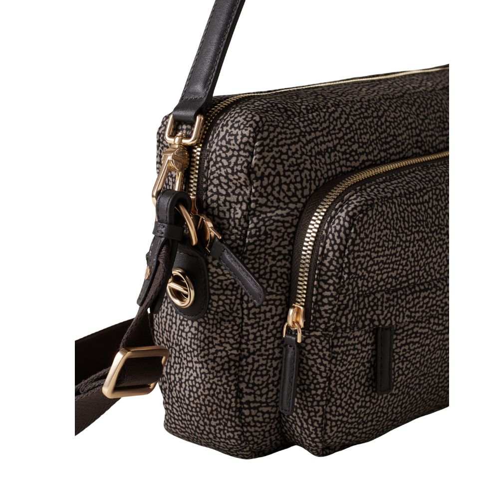Borsa B-Club Camera Case Medium in tessuto riciclato Op Borbonese