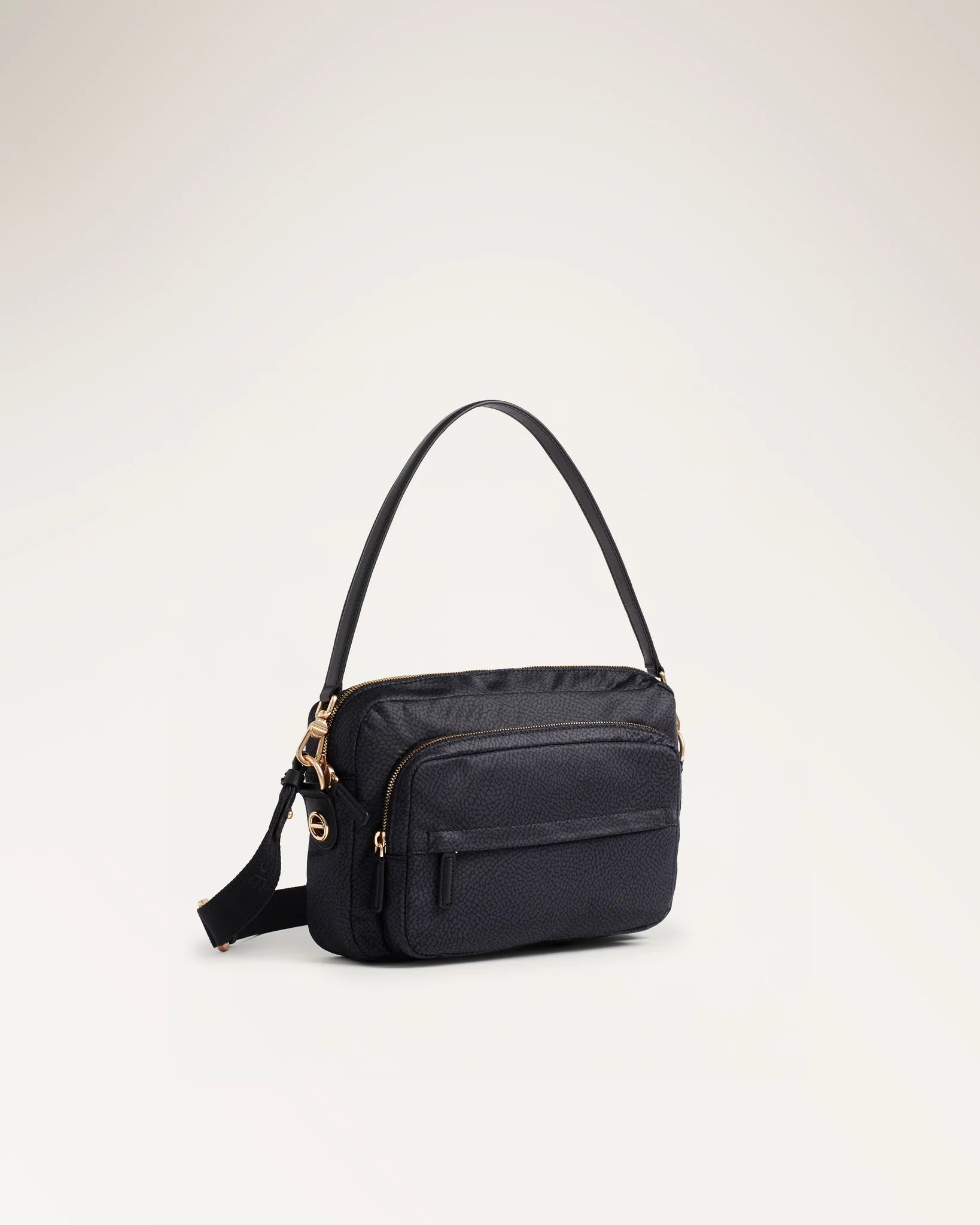 Borsa B-Club Camera Case Medium in tessuto riciclato Op Borbonese