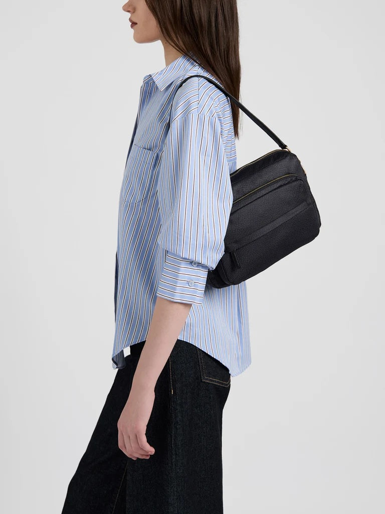 Borsa B-Club Camera Case Medium in tessuto riciclato Op Borbonese
