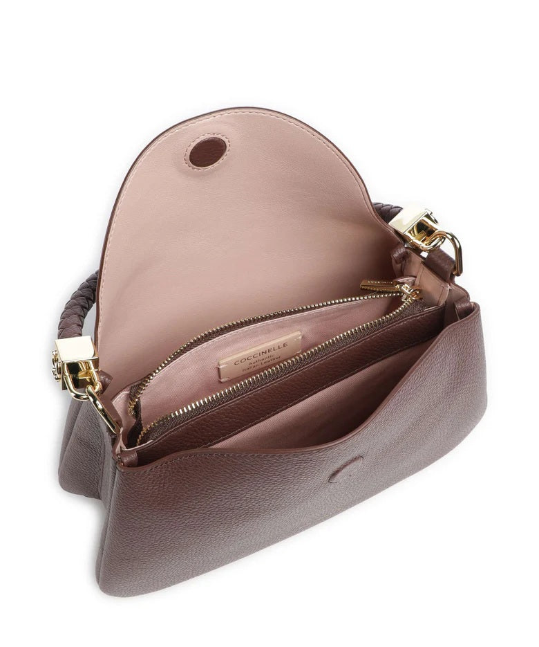 Coccinelle Tiggy Small Leather Shoulder Bag