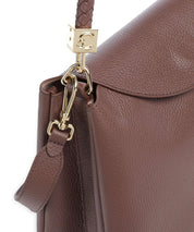Borsa a spalla Tiggy Medium in pelle Coccinelle