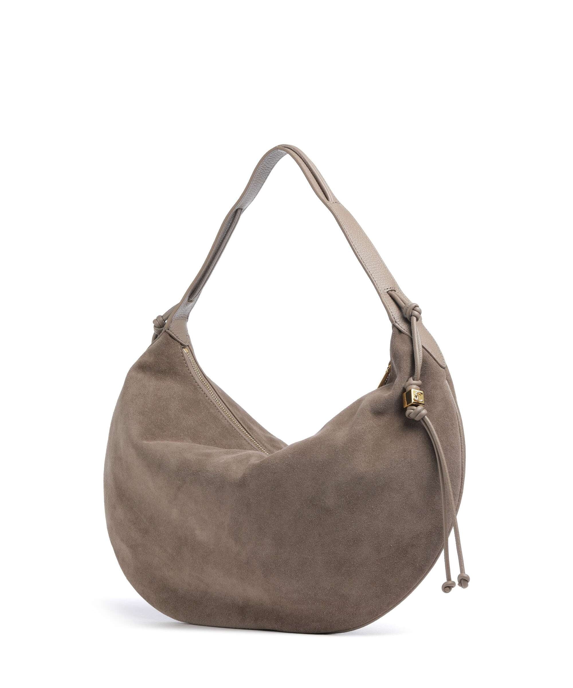 Borsa a spalla Thess Suede Large Coccinelle