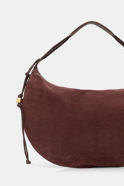 Coccinelle Thess Suede Large Shoulder Bag
