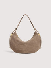Borsa a spalla Thess Suede Medium Coccinelle
