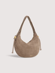 Borsa a spalla Thess Suede Medium Coccinelle