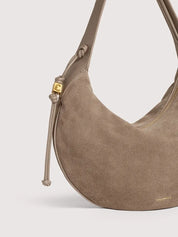 Borsa a spalla Thess Suede Medium Coccinelle