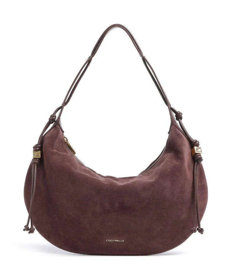 Thess Suede Medium Coccinelle shoulder bag