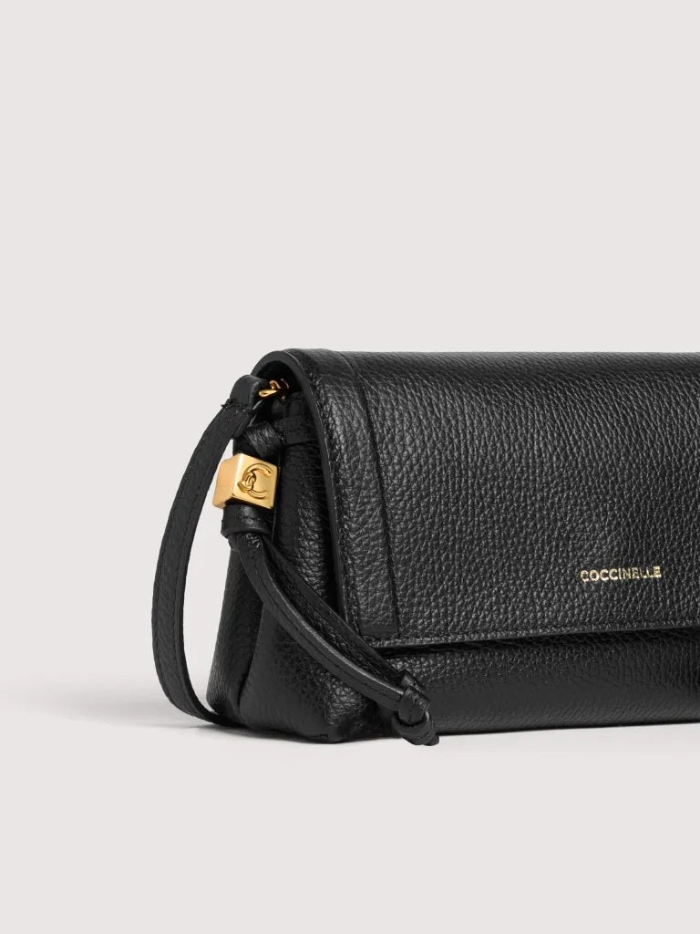 Borsa a tracolla Thess Mini in pelle Coccinelle