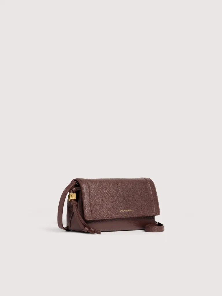 Borsa a tracolla Thess Mini in pelle Coccinelle
