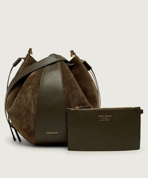 Borsa a tracolla Boom in pelle Coccinelle