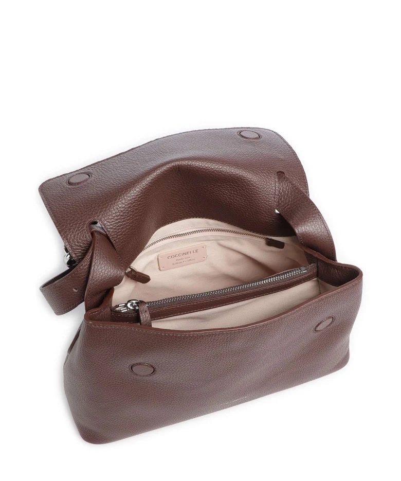 Coccinelle Fern leather shoulder bag