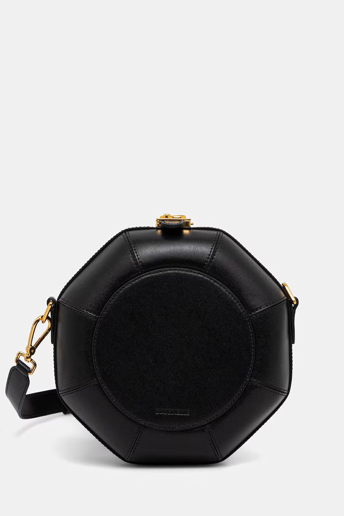 Coccinelle Sewing Box leather crossbody bag