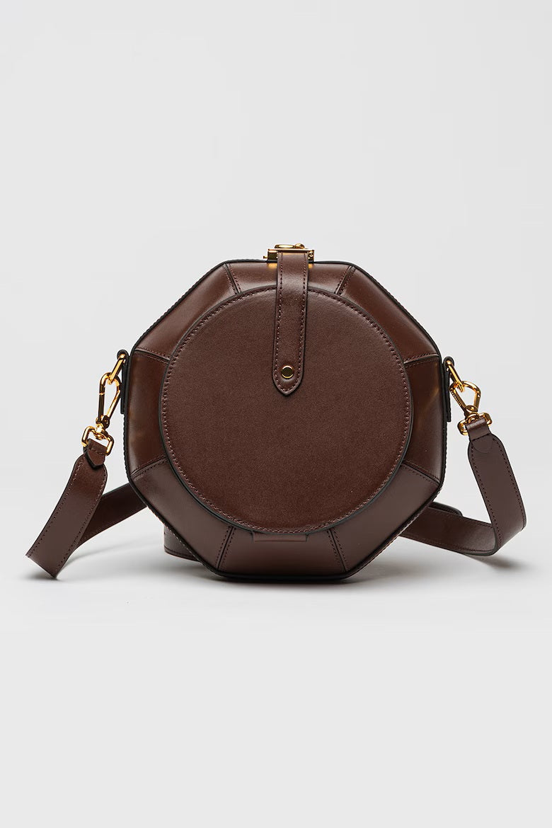 Borsa a tracolla Sewing Box in pelle Coccinelle