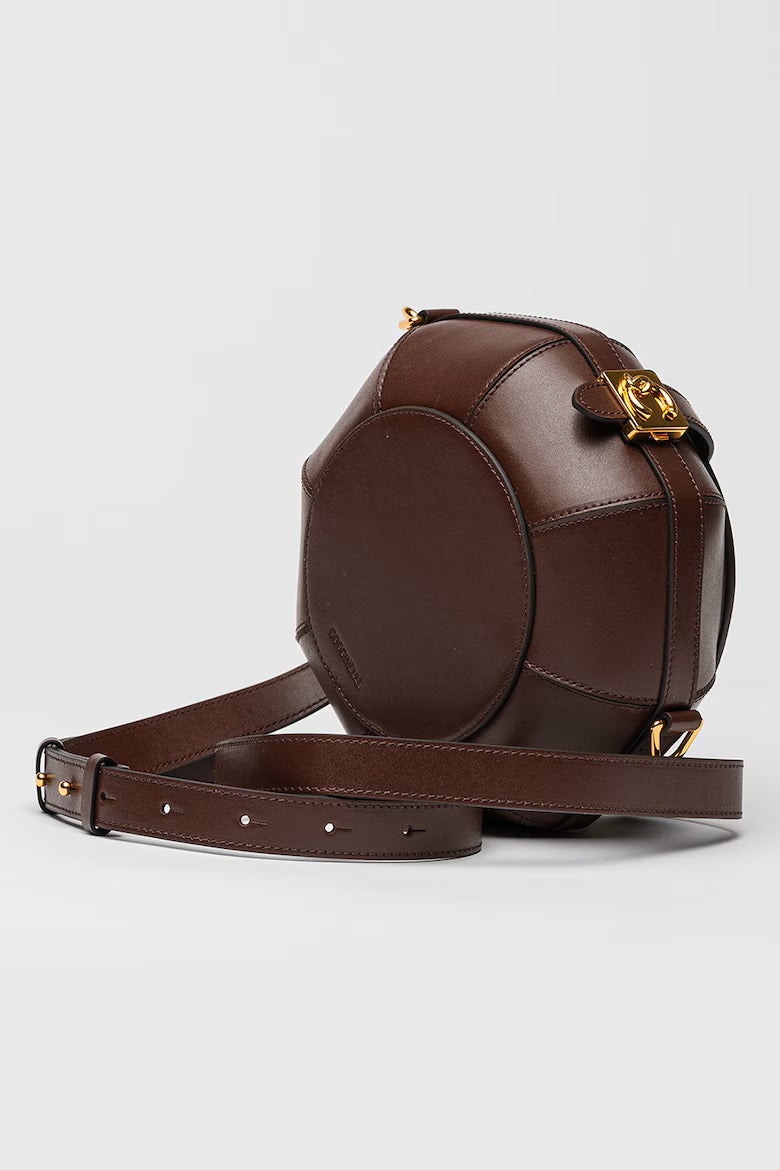 Borsa a tracolla Sewing Box in pelle Coccinelle