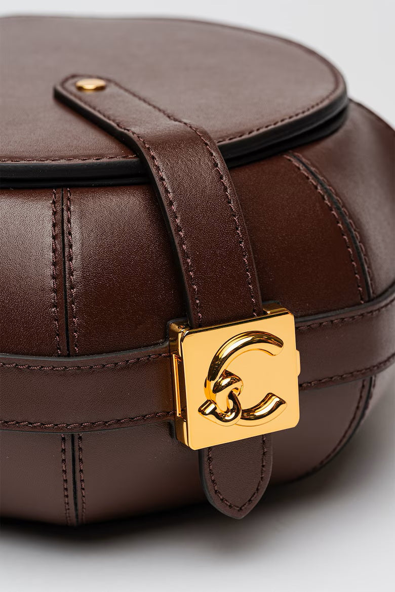 Borsa a tracolla Sewing Box in pelle Coccinelle
