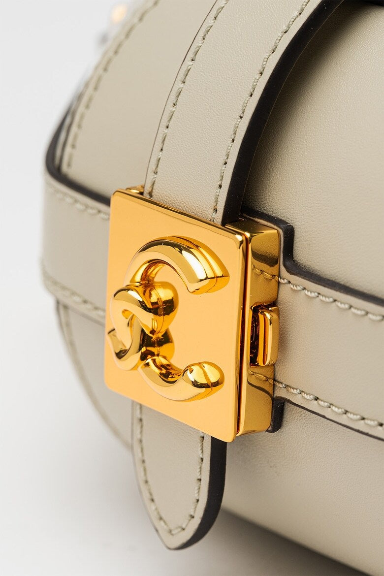 Coccinelle Sewing Box leather crossbody bag