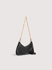 Borsa a spalla C-Me Chain Mini in pelle Coccinelle