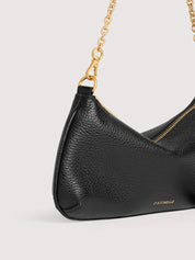 Borsa a spalla C-Me Chain Mini in pelle Coccinelle