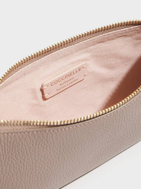 Borsa a spalla C-Me Chain Mini in pelle Coccinelle