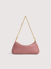 Borsa a spalla C-Me Chain Mini in pelle Coccinelle