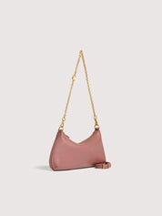 Borsa a spalla C-Me Chain Mini in pelle Coccinelle