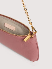 Borsa a spalla C-Me Chain Mini in pelle Coccinelle