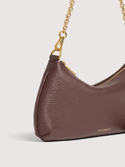 Borsa a spalla C-Me Chain Mini in pelle Coccinelle