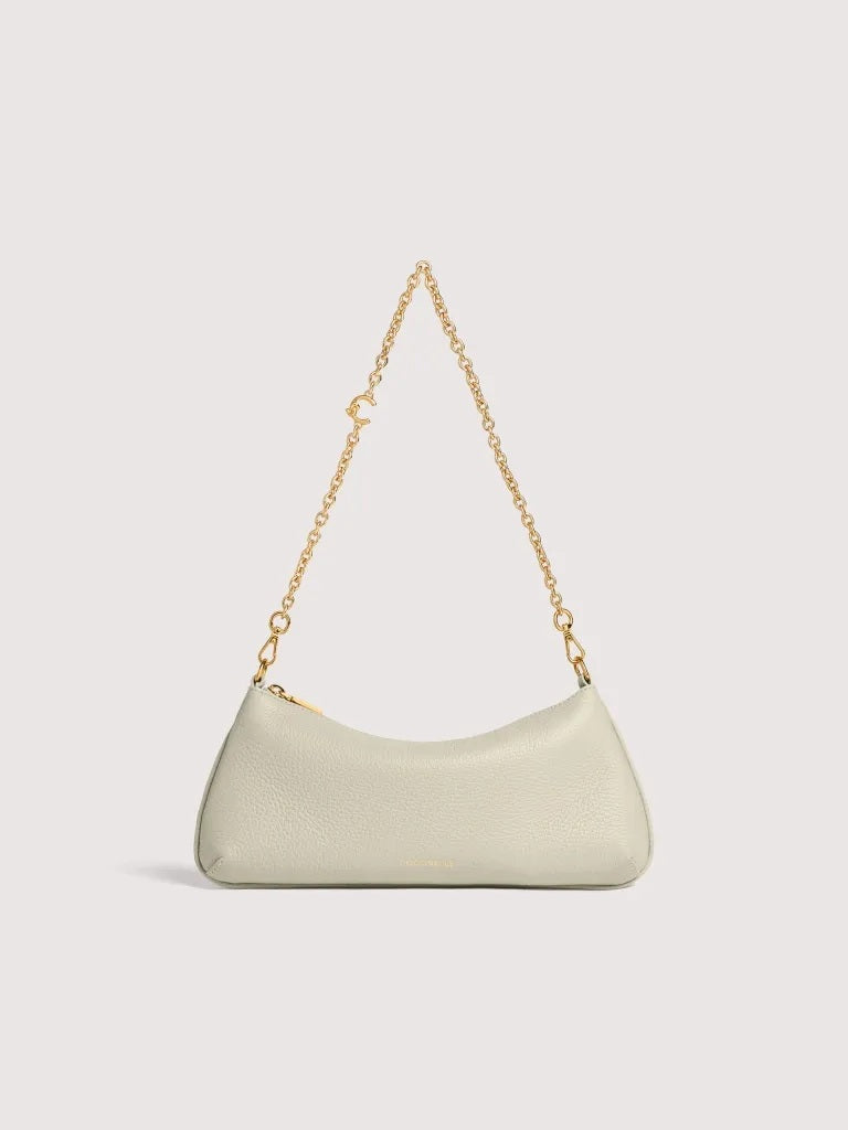 Borsa a spalla C-Me Chain Mini in pelle Coccinelle