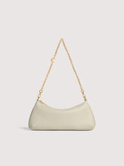 Borsa a spalla C-Me Chain Mini in pelle Coccinelle