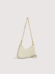 Borsa a spalla C-Me Chain Mini in pelle Coccinelle