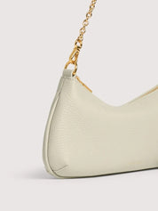 Borsa a spalla C-Me Chain Mini in pelle Coccinelle
