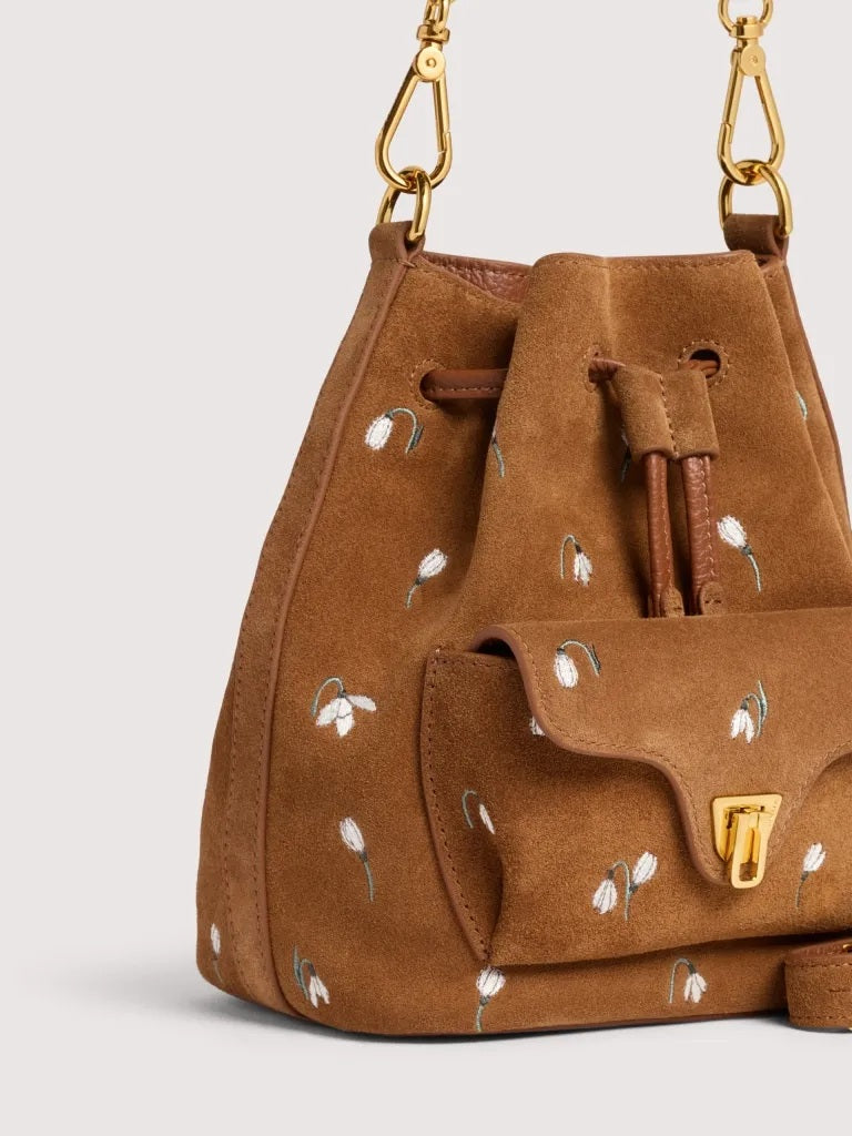 Borsa a mano Beat Generation Small in suede Coccinelle