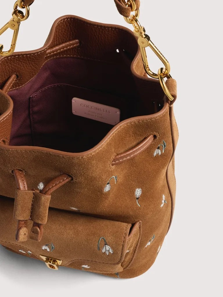 Borsa a mano Beat Generation Small in suede Coccinelle