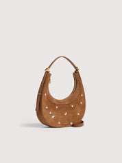 Borsa a spalla Whisper Mini Suede Coccinelle