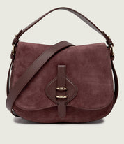 Borsa a spalla Mavery Medium in suede Coccinelle