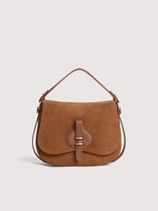 Borsa a spalla Mavery Medium in suede Coccinelle