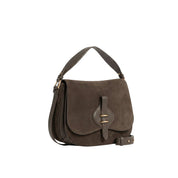 Coccinelle Mavery Medium Suede Shoulder Bag