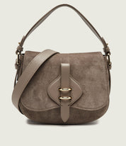 Coccinelle Mavery Small Suede Shoulder Bag