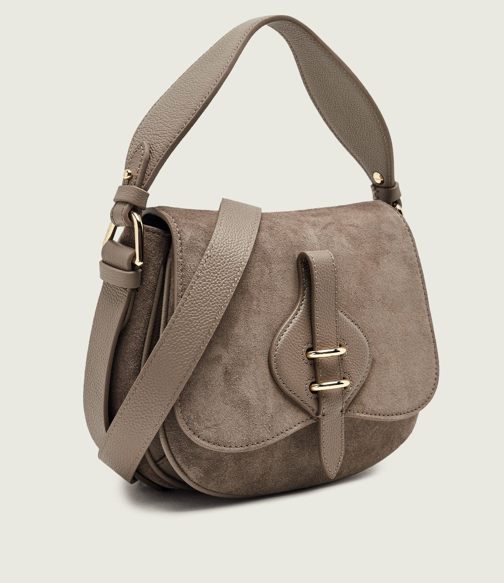 Coccinelle Mavery Small Suede Shoulder Bag