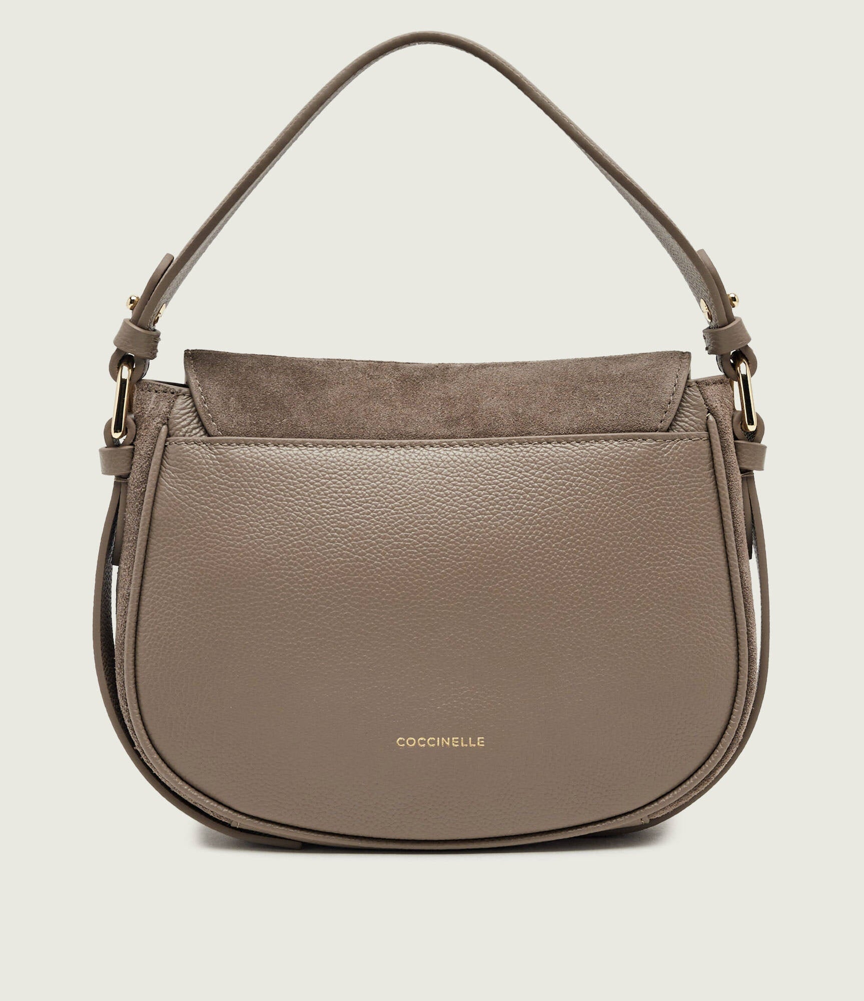 Coccinelle Mavery Small Suede Shoulder Bag