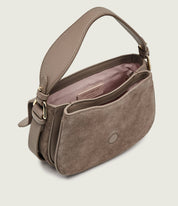 Coccinelle Mavery Small Suede Shoulder Bag