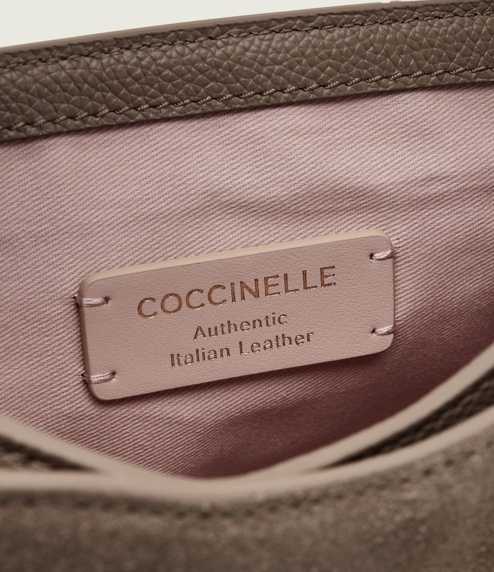 Coccinelle Mavery Small Suede Shoulder Bag