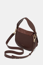 Coccinelle Mavery Small Suede Shoulder Bag