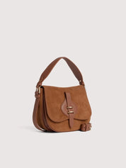 Coccinelle Mavery Small Suede Shoulder Bag