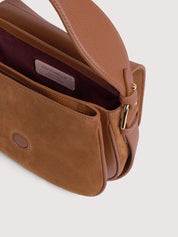 Coccinelle Mavery Small Suede Shoulder Bag