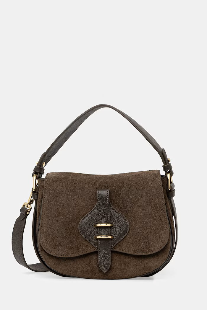 Borsa a spalla Mavery Small in suede Coccinelle