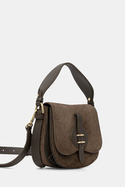 Borsa a spalla Mavery Small in suede Coccinelle