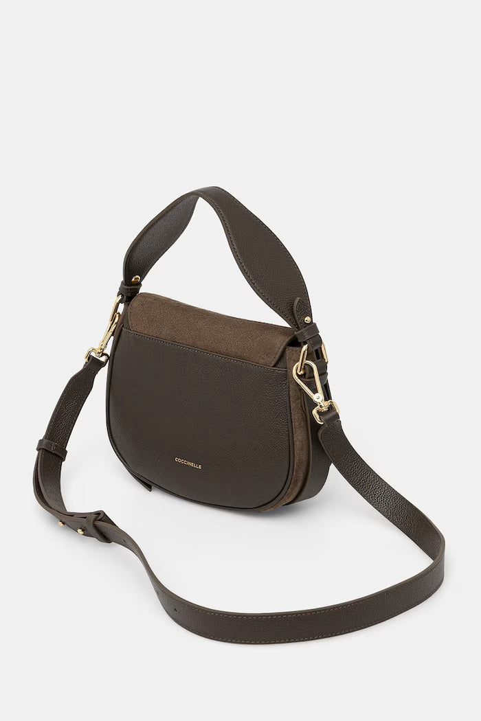 Borsa a spalla Mavery Small in suede Coccinelle